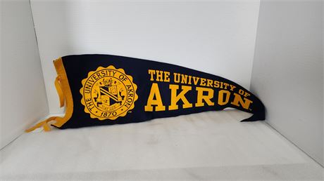 Akron University Pennent