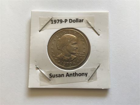 Susan B Anthony One Dollar Coin
