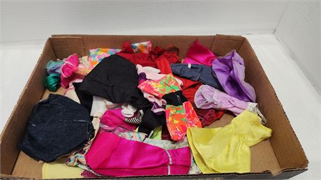 Lot Of Barbie Clothes