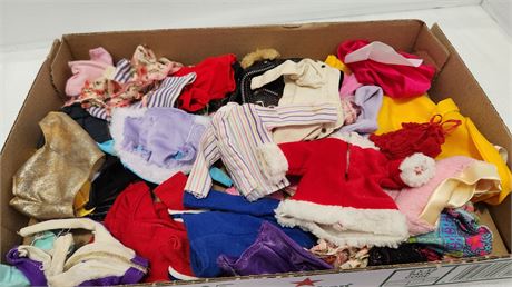 Lot Of Barbie Clothes