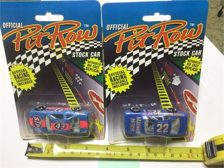 Pit Row Die cast Replica Cars