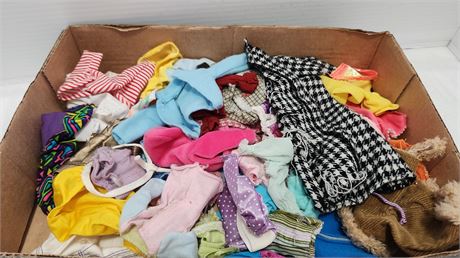 Lot Of Barbie Clothes