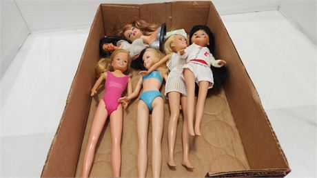Lot Of Fashion Dolls