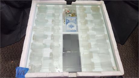 Glass Chess Set