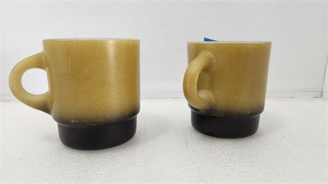 2 fire King Coffee Mugs