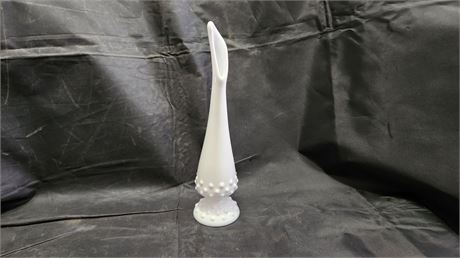 Milk Glass Hobnail Stem Ware