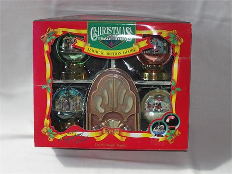 Christmas Traditions Light Up And sound Ornaments