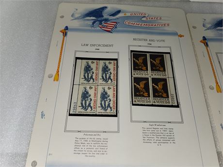 Lot of Commemorative Mint Stamps