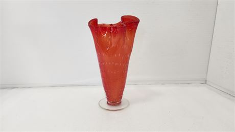 Norcrest Japan Ruffle Top Vase