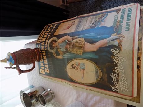 Collectible Circus Posters, Firefighters tribute Beer Stein