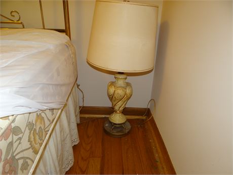 Pair of Cherub Lamps