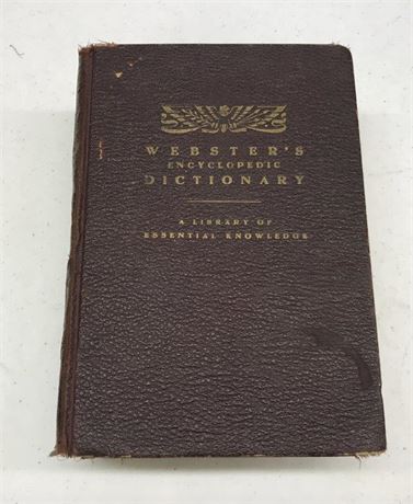 1942 Webster's Dictionary