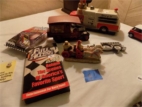 Collectible FireTrucks, Cars, Racing