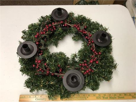 Candleholder Wreath