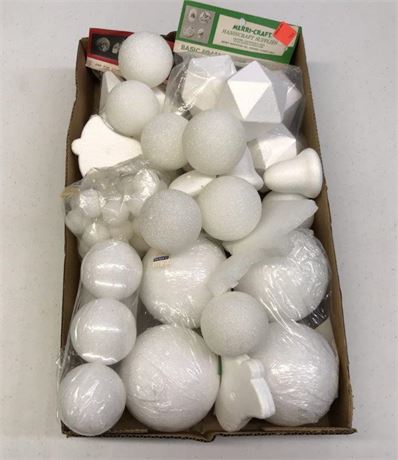 Flat of Craft Styrofoam