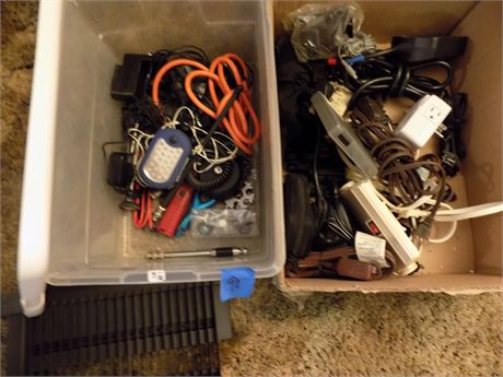Electronics Lot, Extension Cords