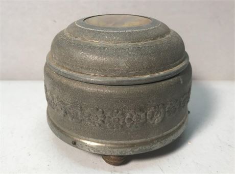 Metal Powder Box 3 Foot Musical Box (#1)