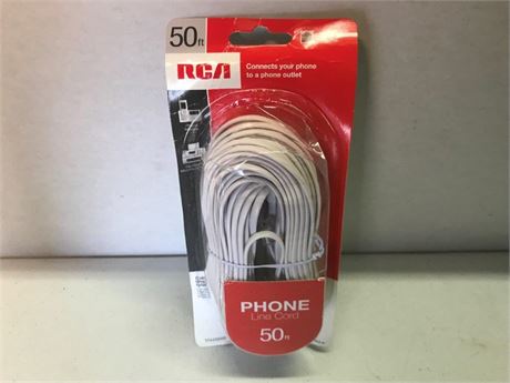 50ft RCA Phone Line Cord