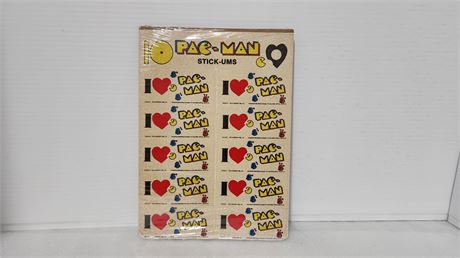 Vintage Pac-Man Stickers