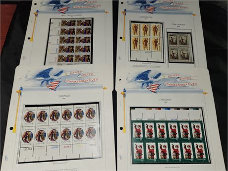Commemorative US Mint Stamps