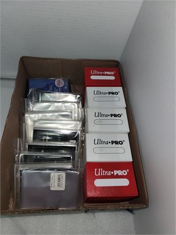 Empty Card Cases & Sleeves