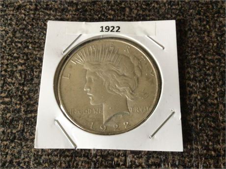 1922 Peace Dollar