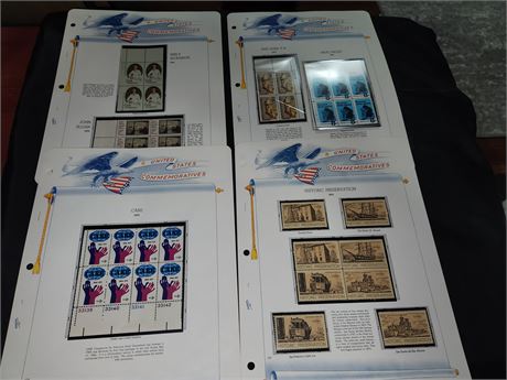 Commemorative US Mint Stamps