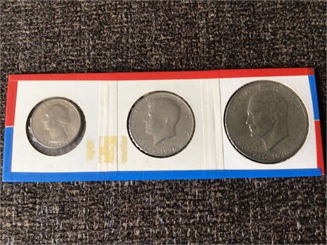 1976 Bicentennial Coin Set