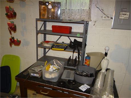 Shelf and Contents