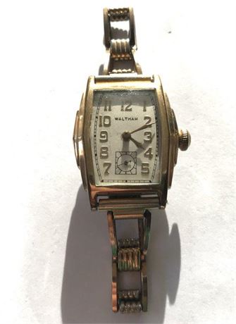 Waltham Watch Band Stamped 1/40 10K RGF
