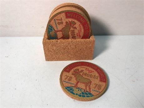 Moose Club Coasters