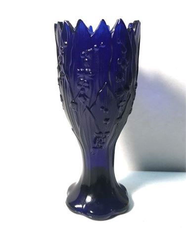 Westmoreland Blue Glass Vase