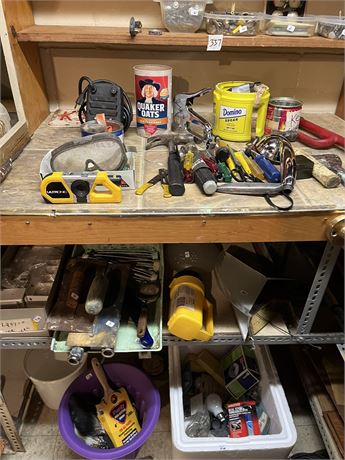Hardware, Tools, Shelf Lot,