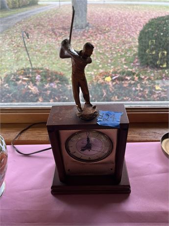 Vintage Electric Golf Clock