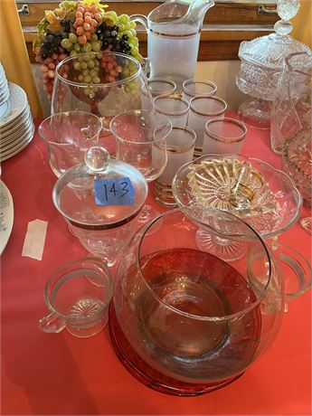 Glass Serving Dishes, Glassware