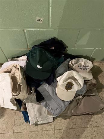 Men's Clothing and Hats
