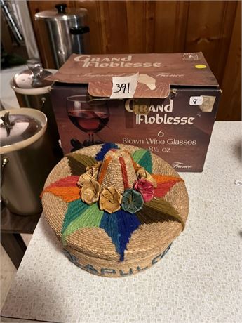 Glassware, Misc Lot