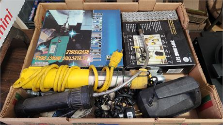Flat Of Misc. Tools & Hardware