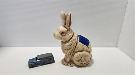 Cast Iron Door Stop & Tootsie Toys Vintage Metal car