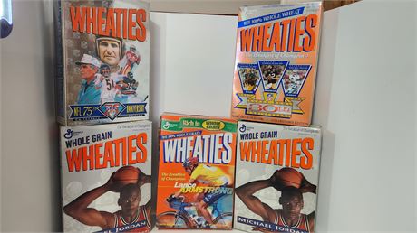 Vintage Empty Wheaties Boxes
