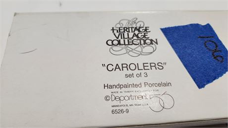 Dept.56 Heritage Village collection. Carolers