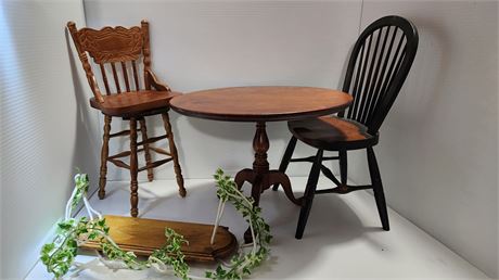 Large Wood Doll Furniture