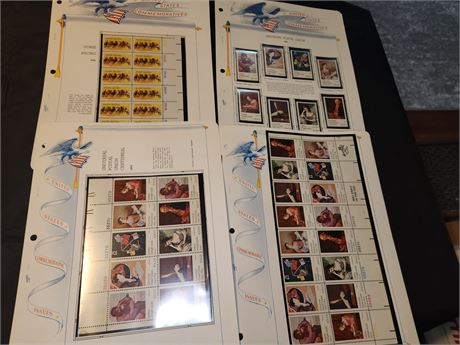 United states Commemorative Mint Collectable Stamps