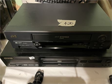 VHS and DVD Players