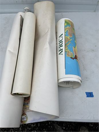 Collectible Maps Lot