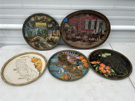 Metal State Plates, Colonial