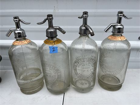 Soda Fountain Bottles