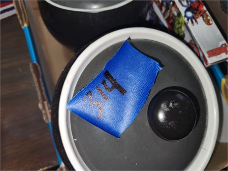 2 Black Kitchen Canisters & Avenges Puzzle