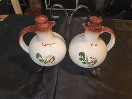 2 Jugs. Brock California Pottery