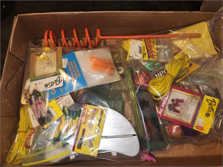 Flat Of Fishing tackle
